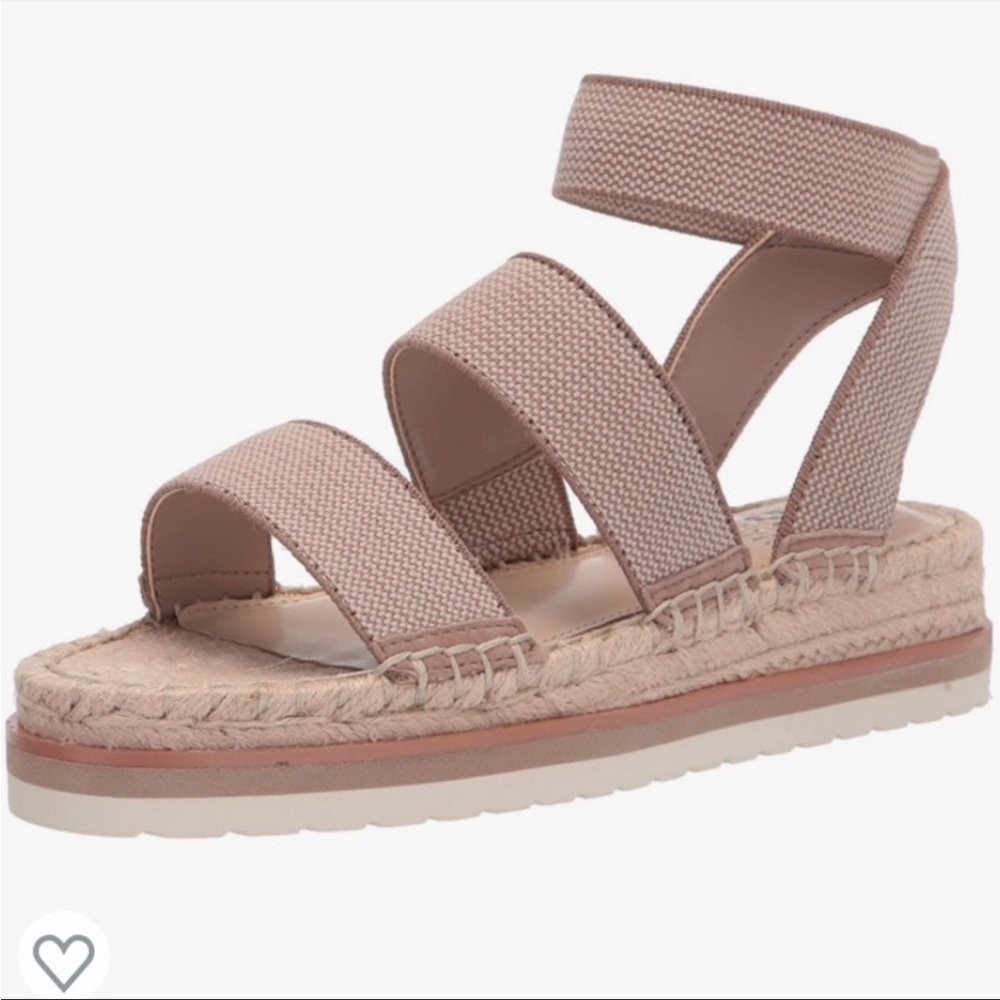 Vince Camuto Kolinda 2 Espadrille Wedge Sandals Crepe Slip-On Size 6.5 NIB NWT